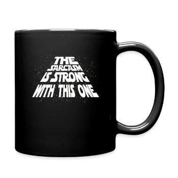 sarcasm - Full Colour Mug - black - Right