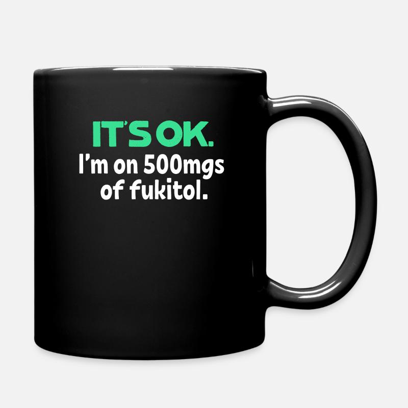Sarkasmus - Tasse einfarbig - Schwarz