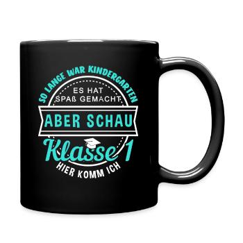Cadeaux d'école maternelle - Mug uni - noir - Droite