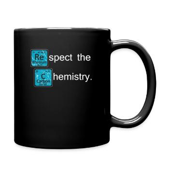 Chimiste chimiste - Mug uni - noir - Droite