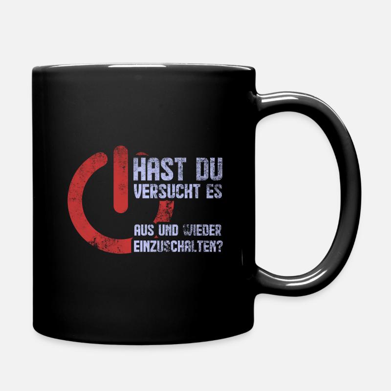 De Et l’informaticien geek - Mug uni - noir