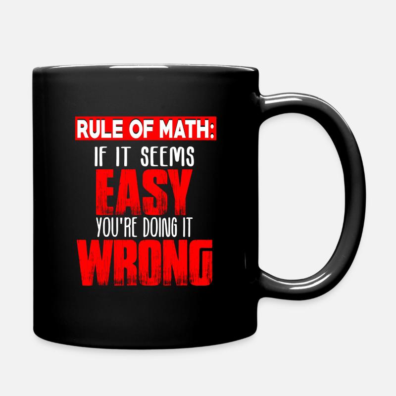 Mathématicien mathématique - Mug uni - noir