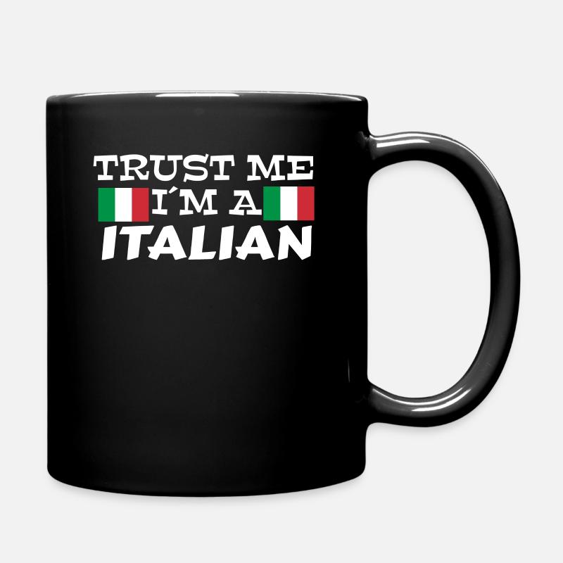 Italie - Mug uni - noir