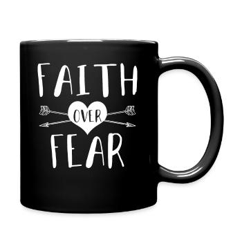 Inspirational quote - Full Colour Mug - black - Right