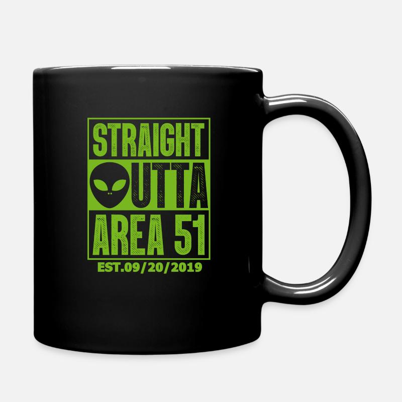 Storm Area 51 - Tasse einfarbig - Schwarz