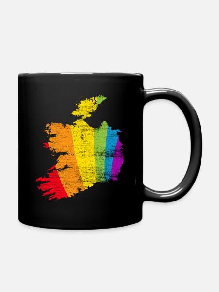 Irland - Tasse einfarbig - Schwarz