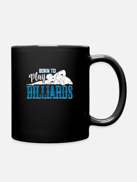 Billard Billard Billard - Mug uni - noir