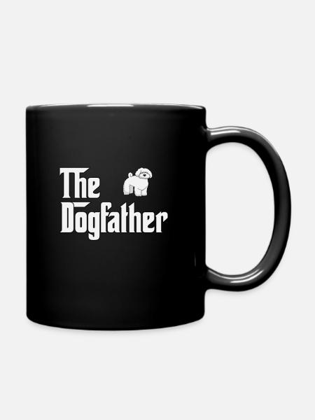 Bolonka le cadeau drôle de Dogfather - Mug uni - noir