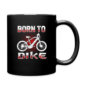 Bike Bike - Full Colour Mug - black - Right