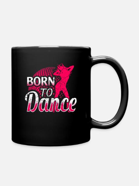 Dancing Dancer Dancer Club Party - Full Colour Mug - black