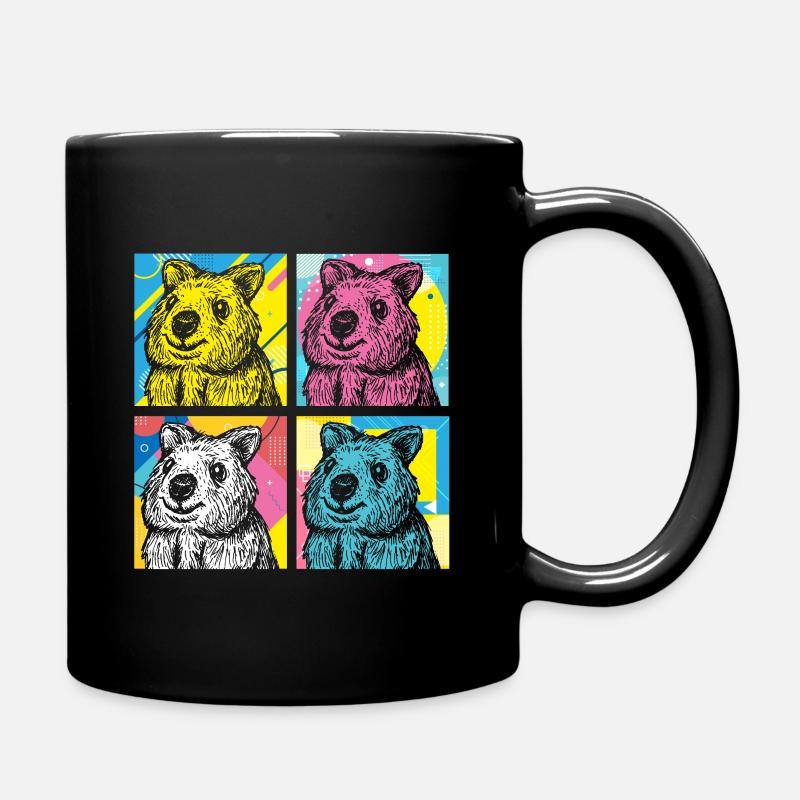 Quokka - Full Colour Mug - black