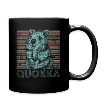 Quokka Australia - Mug uni - noir - Droite