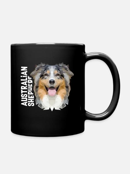 Australian Shepherd - Mug uni - noir