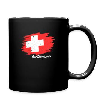 Suisse Suisse Suisse Cadeau - Mug uni - noir - Droite
