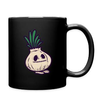 Vodoo-Puppe Zwiebel Vodoo Doll Onion - Tasse einfarbig - Schwarz - Rechts