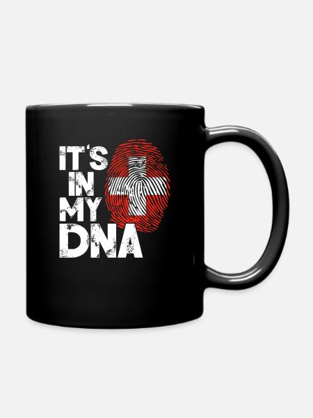 Switzerland - Full Colour Mug - black