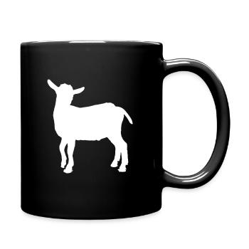 goat - Full Colour Mug - black - Right