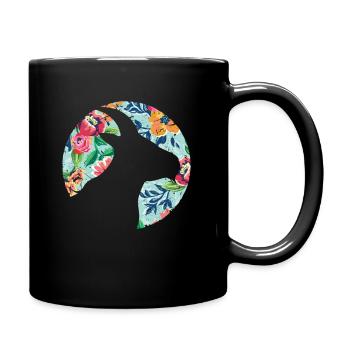 Goat farm - Full Colour Mug - black - Right