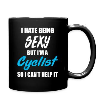 Biking Bike Bike Biker Biking Gift - Full Colour Mug - black - Right