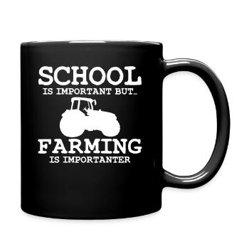 Agriculture - Full Colour Mug - black - Right