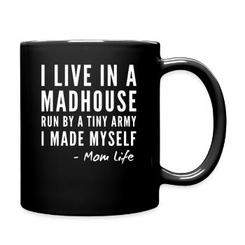 Mom, Mom - Full Colour Mug - black - Right