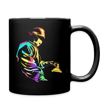 Anesthetist anesthesia gift - Full Colour Mug - black - Right