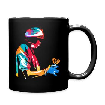 Anesthetist Anesthesia - Full Colour Mug - black - Right