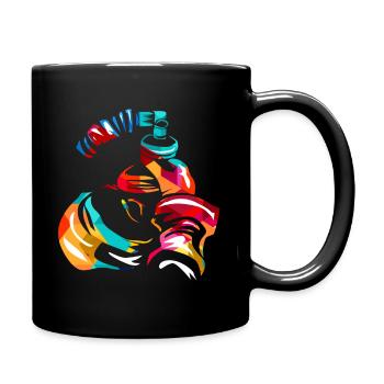 anesthetist - Full Colour Mug - black - Right
