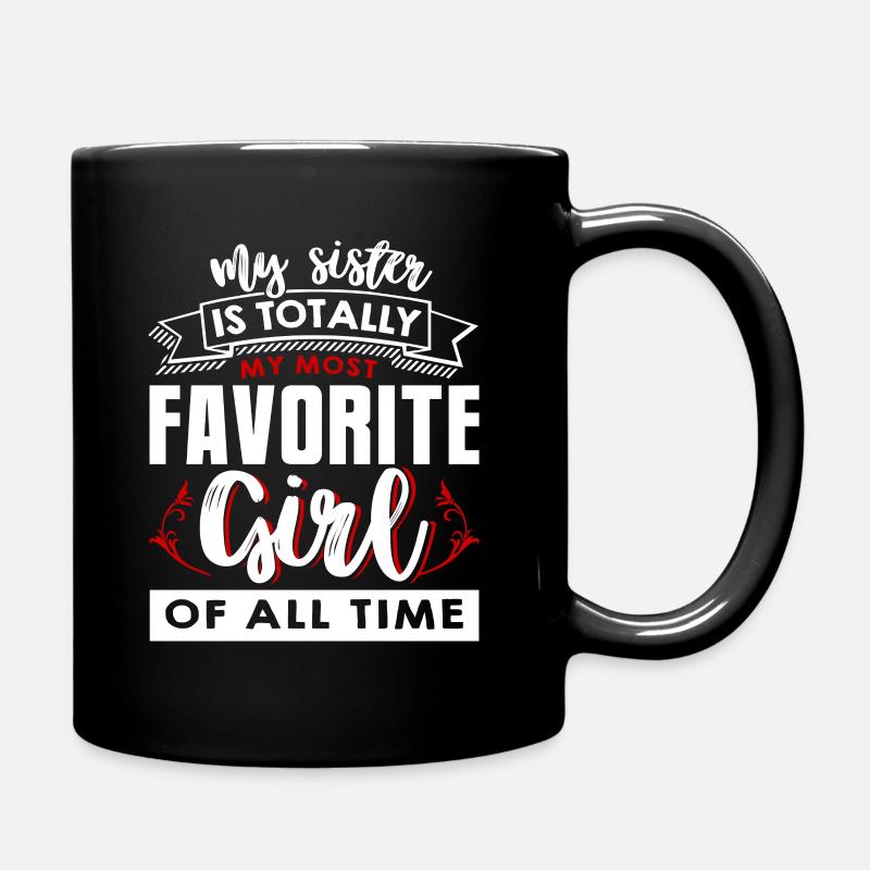 Frère et soeur - Mug uni - noir