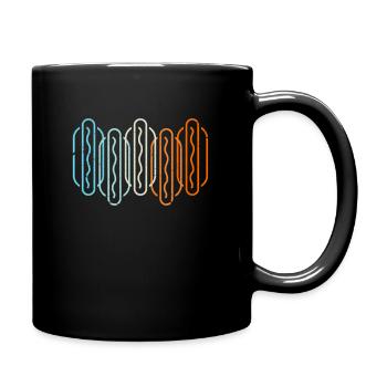 Hot dog - Full Colour Mug - black - Right