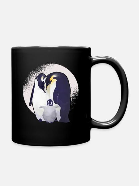 manchot - Mug uni - noir