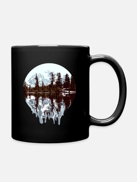 Nature - Alaska - Désert - Mug uni - noir
