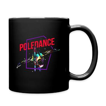 Pole Dance - Full Colour Mug - black - Right