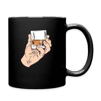 whiskey - Full Colour Mug - black - Right