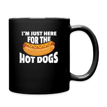 Hot dog - Full Colour Mug - black - Right