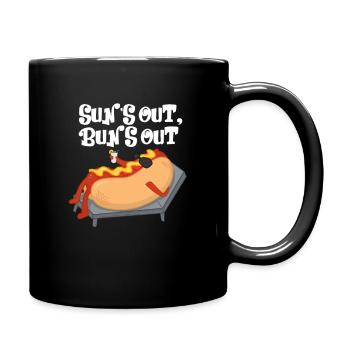 Hot dog - Full Colour Mug - black - Right