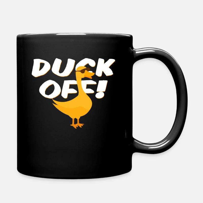 ducks - Full Colour Mug - black
