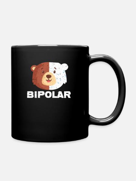 Bipolaire - Mug uni - noir