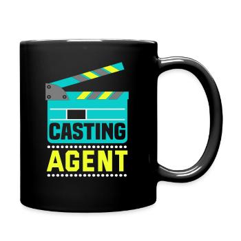 Casting Agent Kino Produzent Darsteller - Tasse einfarbig - Schwarz - Rechts