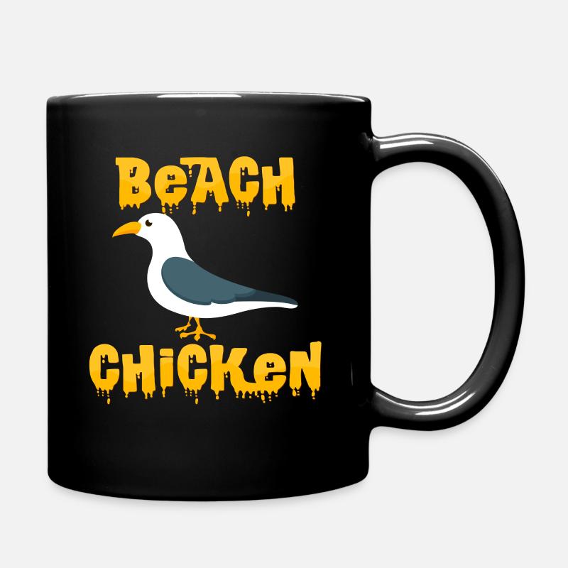 seagulls - Full Colour Mug - black