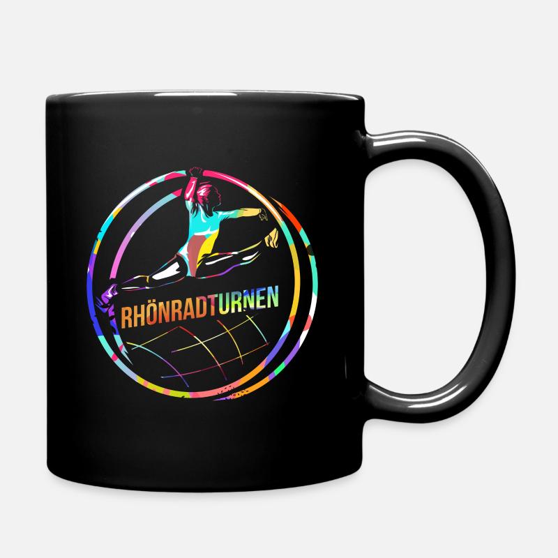 Gymnastique roue - Mug uni - noir