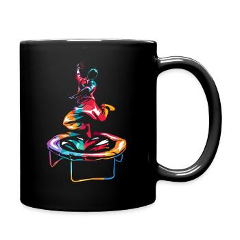 trampoline - Mug uni - noir - Droite