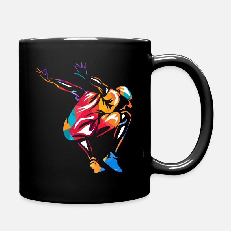 Parkour - Full Colour Mug - black