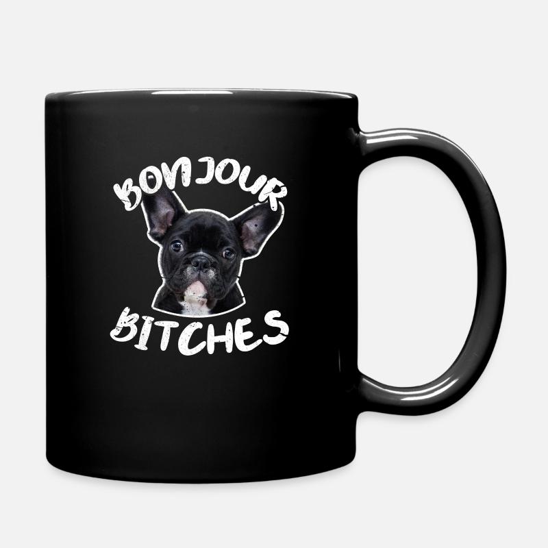 French bulldog - Full Colour Mug - black