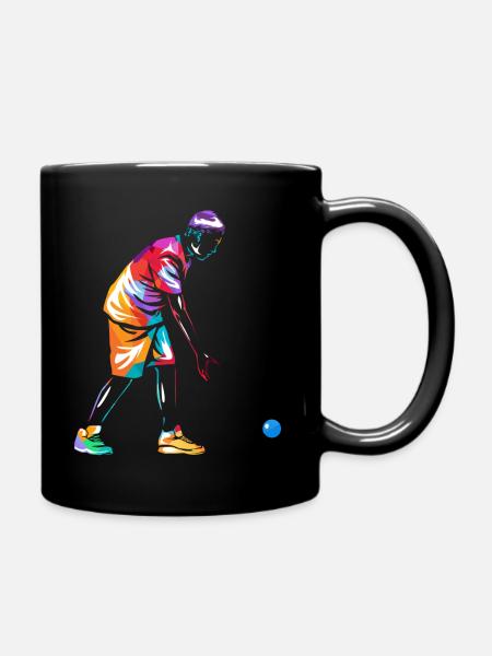 Boccia - Tasse einfarbig - Schwarz
