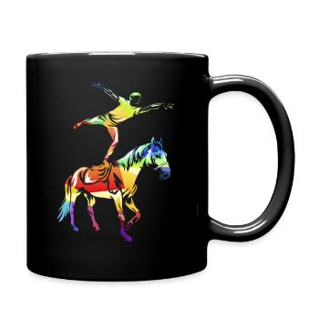 Vaulting - Full Colour Mug - black - Right