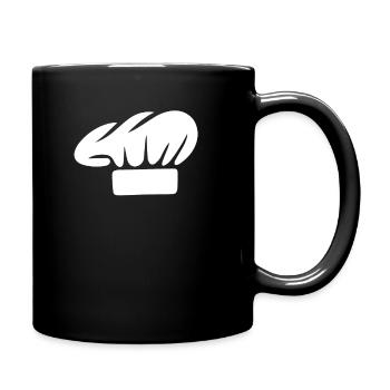 cuisinier - Mug uni - noir - Droite