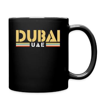 Dubaï - Mug uni - noir - Droite