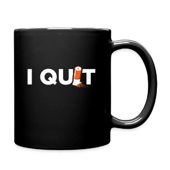 Stop smoking Non-smokers - Full Colour Mug - black - Right