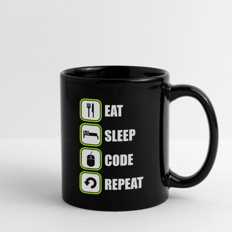 Programmer Programmer Programming Code Full Colour Mug